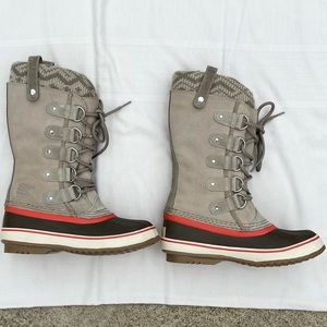 Sorel Joan of Arctic Winter Boots Fossil